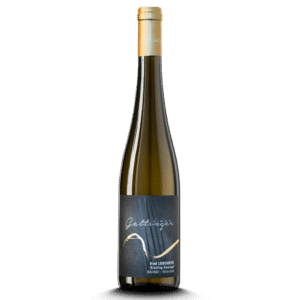 AT-GA-R-SM-Ried-Loibenberg | WeinWerkstatt Flasche Simon Gattinger Riesling Smaragd Ried Loibenberg – Wachau DAC Weisswein mit schwarzem Etikett und goldener Kapsel
